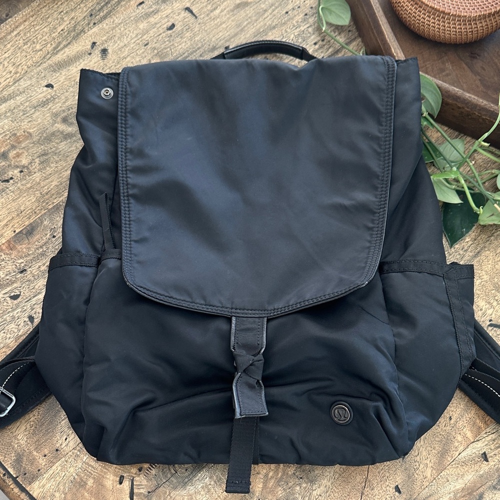 Lululemon Athletica Black Backpack